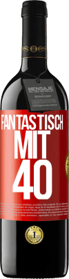 39,95 € Kostenloser Versand | Rotwein RED Ausgabe MBE Reserve Fantastisch mit 40 Rote Markierung. Anpassbares Etikett Reserve 12 Monate Ernte 2015 Tempranillo