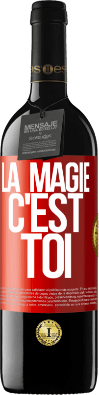 39,95 € Envoi gratuit | Vin rouge Édition RED MBE Réserve La magie c'est toi Étiquette Rouge. Étiquette personnalisable Réserve 12 Mois Récolte 2016 Tempranillo