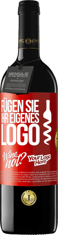 39,95 € Kostenloser Versand | Rotwein RED Ausgabe MBE Reserve Füge dein eigenes Logo hinzu Rote Markierung. Anpassbares Etikett Reserve 12 Monate Ernte 2015 Tempranillo