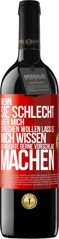 39,95 € Kostenloser Versand | Rotwein RED Ausgabe MBE Reserve Wenn sie schlecht über mich sprechen wollen, lass es mich wissen. Ich möchte gerne Vorschläge machen Rote Markierung. Anpassbares Etikett Reserve 12 Monate Ernte 2015 Tempranillo