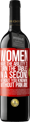39,95 € 送料無料 | 赤ワイン REDエディション MBE 予約する 女性はすぐにテーブルを回すことができます。知らないうちに、鍋もオムレツもなし 赤いタグ. カスタマイズ可能なラベル 予約する 12 月 収穫 2014 Tempranillo