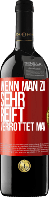 39,95 € Kostenloser Versand | Rotwein RED Ausgabe MBE Reserve Wenn man zu sehr reift, verrottet man Rote Markierung. Anpassbares Etikett Reserve 12 Monate Ernte 2015 Tempranillo