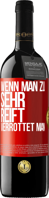 39,95 € Kostenloser Versand | Rotwein RED Ausgabe MBE Reserve Wenn man zu sehr reift, verrottet man Rote Markierung. Anpassbares Etikett Reserve 12 Monate Ernte 2014 Tempranillo