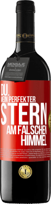 39,95 € Kostenloser Versand | Rotwein RED Ausgabe MBE Reserve Du. Mein perfekter Stern am falschen Himmel Rote Markierung. Anpassbares Etikett Reserve 12 Monate Ernte 2015 Tempranillo