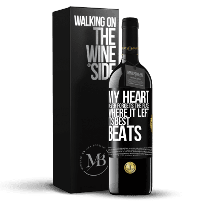 «My heart never forgets the place where it left its best beats» RED Edition MBE Reserve