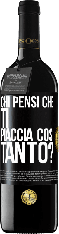 39,95 € Spedizione Gratuita | Vino rosso Edizione RED MBE Riserva chi pensi che ti piaccia così tanto? Etichetta Nera. Etichetta personalizzabile Riserva 12 Mesi Raccogliere 2015 Tempranillo