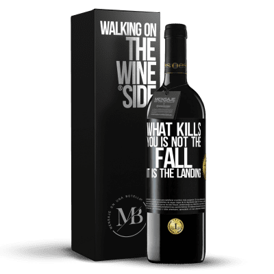 «What kills you is not the fall, it is the landing» RED Edition MBE Reserve