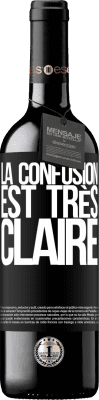 39,95 € Envoi gratuit | Vin rouge Édition RED MBE Réserve La confusion est très claire Étiquette Noire. Étiquette personnalisable Réserve 12 Mois Récolte 2016 Tempranillo