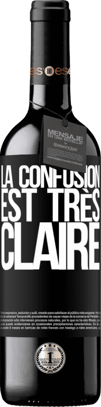 39,95 € Envoi gratuit | Vin rouge Édition RED MBE Réserve La confusion est très claire Étiquette Noire. Étiquette personnalisable Réserve 12 Mois Récolte 2015 Tempranillo