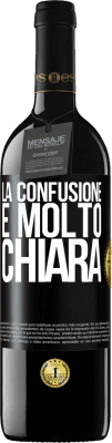 39,95 € Spedizione Gratuita | Vino rosso Edizione RED MBE Riserva La confusione è molto chiara Etichetta Nera. Etichetta personalizzabile Riserva 12 Mesi Raccogliere 2016 Tempranillo