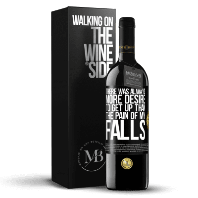 «There was always more desire to get up than the pain of my falls» RED Edition MBE Reserve