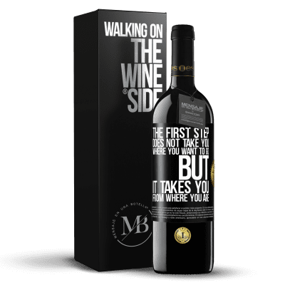 «The first step does not take you where you want to go, but it takes you from where you are» RED Edition MBE Reserve