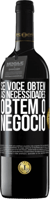 39,95 € Envio grátis | Vinho tinto Edição RED MBE Reserva Se você obtém as necessidades, obtém o negócio Etiqueta Preta. Etiqueta personalizável Reserva 12 Meses Colheita 2014 Tempranillo