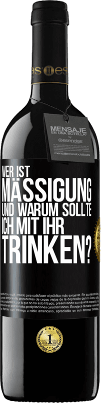 39,95 € Kostenloser Versand | Rotwein RED Ausgabe MBE Reserve Wer ist Mäßigung und warum sollte ich mit ihr trinken? Schwarzes Etikett. Anpassbares Etikett Reserve 12 Monate Ernte 2015 Tempranillo