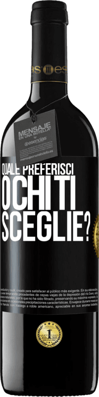 39,95 € Spedizione Gratuita | Vino rosso Edizione RED MBE Riserva quale preferisci o chi ti sceglie? Etichetta Nera. Etichetta personalizzabile Riserva 12 Mesi Raccogliere 2015 Tempranillo