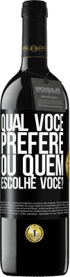 39,95 € Envio grátis | Vinho tinto Edição RED MBE Reserva qual você prefere, ou quem escolhe você? Etiqueta Preta. Etiqueta personalizável Reserva 12 Meses Colheita 2015 Tempranillo