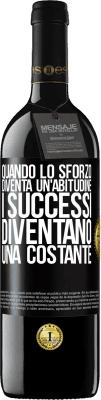 39,95 € Spedizione Gratuita | Vino rosso Edizione RED MBE Riserva Quando lo sforzo diventa un'abitudine, i successi diventano una costante Etichetta Nera. Etichetta personalizzabile Riserva 12 Mesi Raccogliere 2014 Tempranillo