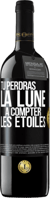 39,95 € Envoi gratuit | Vin rouge Édition RED MBE Réserve Tu perdras la lune à compter les étoiles Étiquette Noire. Étiquette personnalisable Réserve 12 Mois Récolte 2014 Tempranillo