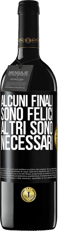 39,95 € Spedizione Gratuita | Vino rosso Edizione RED MBE Riserva Alcuni finali sono felici. Altri sono necessari Etichetta Nera. Etichetta personalizzabile Riserva 12 Mesi Raccogliere 2015 Tempranillo