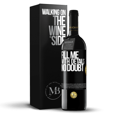 «Fill me with details, no doubt» RED Edition MBE Reserve