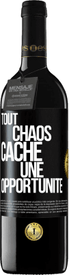 39,95 € Envoi gratuit | Vin rouge Édition RED MBE Réserve Tout chaos cache une opportunité Étiquette Noire. Étiquette personnalisable Réserve 12 Mois Récolte 2014 Tempranillo