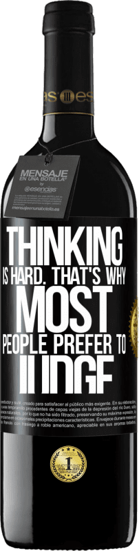 39,95 € 送料無料 | 赤ワイン REDエディション MBE 予約する 考えるのは難しいです。それがほとんどの人が判断することを好む理由です ブラックラベル. カスタマイズ可能なラベル 予約する 12 月 収穫 2016 Tempranillo