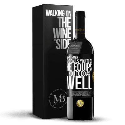 «Whatever God calls you to do, He equips you to do as well» RED Edition MBE Reserve