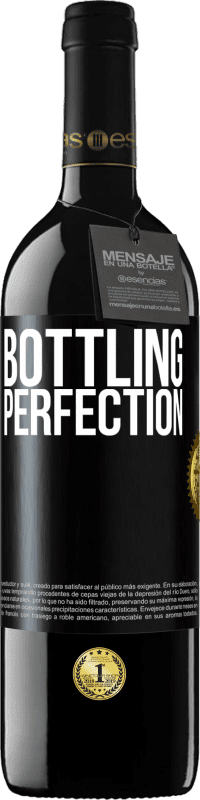 39,95 € Envío gratis | Vino Tinto Edición RED MBE Reserva Bottling perfection Etiqueta Negra. Etiqueta personalizable Reserva 12 Meses Cosecha 2014 Tempranillo