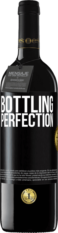 39,95 € Kostenloser Versand | Rotwein RED Ausgabe MBE Reserve Bottling perfection Schwarzes Etikett. Anpassbares Etikett Reserve 12 Monate Ernte 2016 Tempranillo