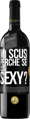 39,95 € Spedizione Gratuita | Vino rosso Edizione RED MBE Riserva Mi scusi, perché sei così sexy? Etichetta Nera. Etichetta personalizzabile Riserva 12 Mesi Raccogliere 2014 Tempranillo