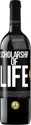 39,95 € Free Shipping | Red Wine RED Edition MBE Reserve Scholarship of life Black Label. Customizable label Reserve 12 Months Harvest 2015 Tempranillo