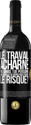 39,95 € Envoi gratuit | Vin rouge Édition RED MBE Réserve Le travail acharné n'a jamais tué personne, mais pourquoi devrions-nous prendre le risque? Étiquette Noire. Étiquette personnalisable Réserve 12 Mois Récolte 2015 Tempranillo