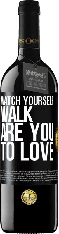 39,95 € Free Shipping | Red Wine RED Edition MBE Reserve Watch yourself walk. Are you to love Black Label. Customizable label Reserve 12 Months Harvest 2015 Tempranillo