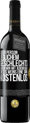 39,95 € Kostenloser Versand | Rotwein RED Ausgabe MBE Reserve Jeder Person jeglichem GESCHLECHTS geben wir mit jedem Glas dieses Weins eine Tapa KOSTENLOS Schwarzes Etikett. Anpassbares Etikett Reserve 12 Monate Ernte 2014 Tempranillo