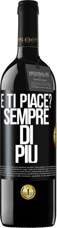 39,95 € Spedizione Gratuita | Vino rosso Edizione RED MBE Riserva e ti piace? Sempre di più Etichetta Nera. Etichetta personalizzabile Riserva 12 Mesi Raccogliere 2016 Tempranillo