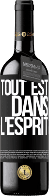 39,95 € Envoi gratuit | Vin rouge Édition RED MBE Réserve Tout est dans l'esprit Étiquette Noire. Étiquette personnalisable Réserve 12 Mois Récolte 2014 Tempranillo