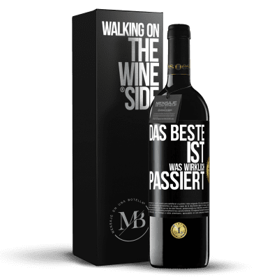 «Das Beste ist, was wirklich passiert» RED Ausgabe MBE Reserve