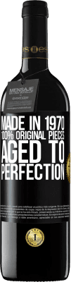 39,95 € 免费送货 | 红酒 RED版 MBE 预订 1970年制造，百分百原创。Aged to perfection 黑标. 可自定义的标签 预订 12 个月 收成 2016 Tempranillo