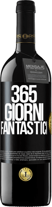 39,95 € Spedizione Gratuita | Vino rosso Edizione RED MBE Riserva 365 giorni fantastici Etichetta Nera. Etichetta personalizzabile Riserva 12 Mesi Raccogliere 2015 Tempranillo