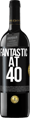 39,95 € Free Shipping | Red Wine RED Edition MBE Reserve Fantastic at 40 Black Label. Customizable label Reserve 12 Months Harvest 2014 Tempranillo