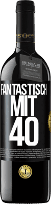 39,95 € Kostenloser Versand | Rotwein RED Ausgabe MBE Reserve Fantastisch mit 40 Schwarzes Etikett. Anpassbares Etikett Reserve 12 Monate Ernte 2015 Tempranillo