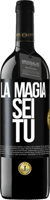 39,95 € Spedizione Gratuita | Vino rosso Edizione RED MBE Riserva La magia sei tu Etichetta Nera. Etichetta personalizzabile Riserva 12 Mesi Raccogliere 2016 Tempranillo