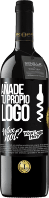 39,95 € Envío gratis | Vino Tinto Edición RED MBE Reserva Añade tu propio logo Etiqueta Negra. Etiqueta personalizable Reserva 12 Meses Cosecha 2015 Tempranillo