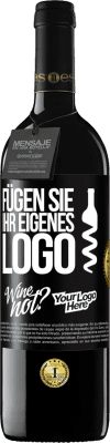 39,95 € Kostenloser Versand | Rotwein RED Ausgabe MBE Reserve Füge dein eigenes Logo hinzu Schwarzes Etikett. Anpassbares Etikett Reserve 12 Monate Ernte 2015 Tempranillo