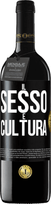 39,95 € Spedizione Gratuita | Vino rosso Edizione RED MBE Riserva Il sesso è cultura Etichetta Nera. Etichetta personalizzabile Riserva 12 Mesi Raccogliere 2014 Tempranillo