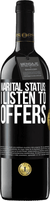 39,95 € Free Shipping | Red Wine RED Edition MBE Reserve Marital status: I listen to offers Black Label. Customizable label Reserve 12 Months Harvest 2016 Tempranillo
