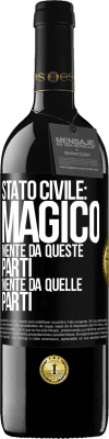 39,95 € Spedizione Gratuita | Vino rosso Edizione RED MBE Riserva Stato civile: magico. Niente da queste parti, niente da quelle parti Etichetta Nera. Etichetta personalizzabile Riserva 12 Mesi Raccogliere 2016 Tempranillo