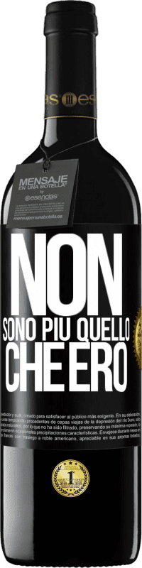 39,95 € Spedizione Gratuita | Vino rosso Edizione RED MBE Riserva Non sono più quello che ero Etichetta Nera. Etichetta personalizzabile Riserva 12 Mesi Raccogliere 2015 Tempranillo