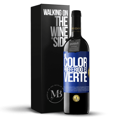 «Mi color preferido es: verte» RED Edition MBE Reserve