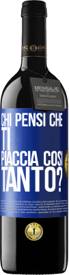 39,95 € Spedizione Gratuita | Vino rosso Edizione RED MBE Riserva chi pensi che ti piaccia così tanto? Etichetta Blu. Etichetta personalizzabile Riserva 12 Mesi Raccogliere 2016 Tempranillo